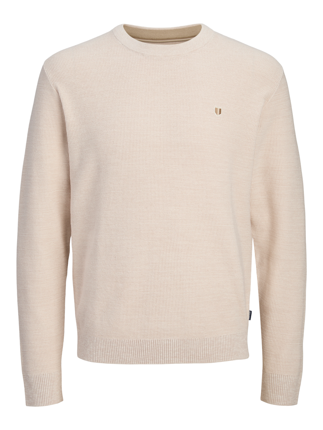 Jack & Jones PREMIUM JPRBLUFREDDY CREW NECK - Jersey de punto - ghost Jack & Jones PREMIUM JPRBLUFREDDY CREW NECK - Jersey de punto - ghost