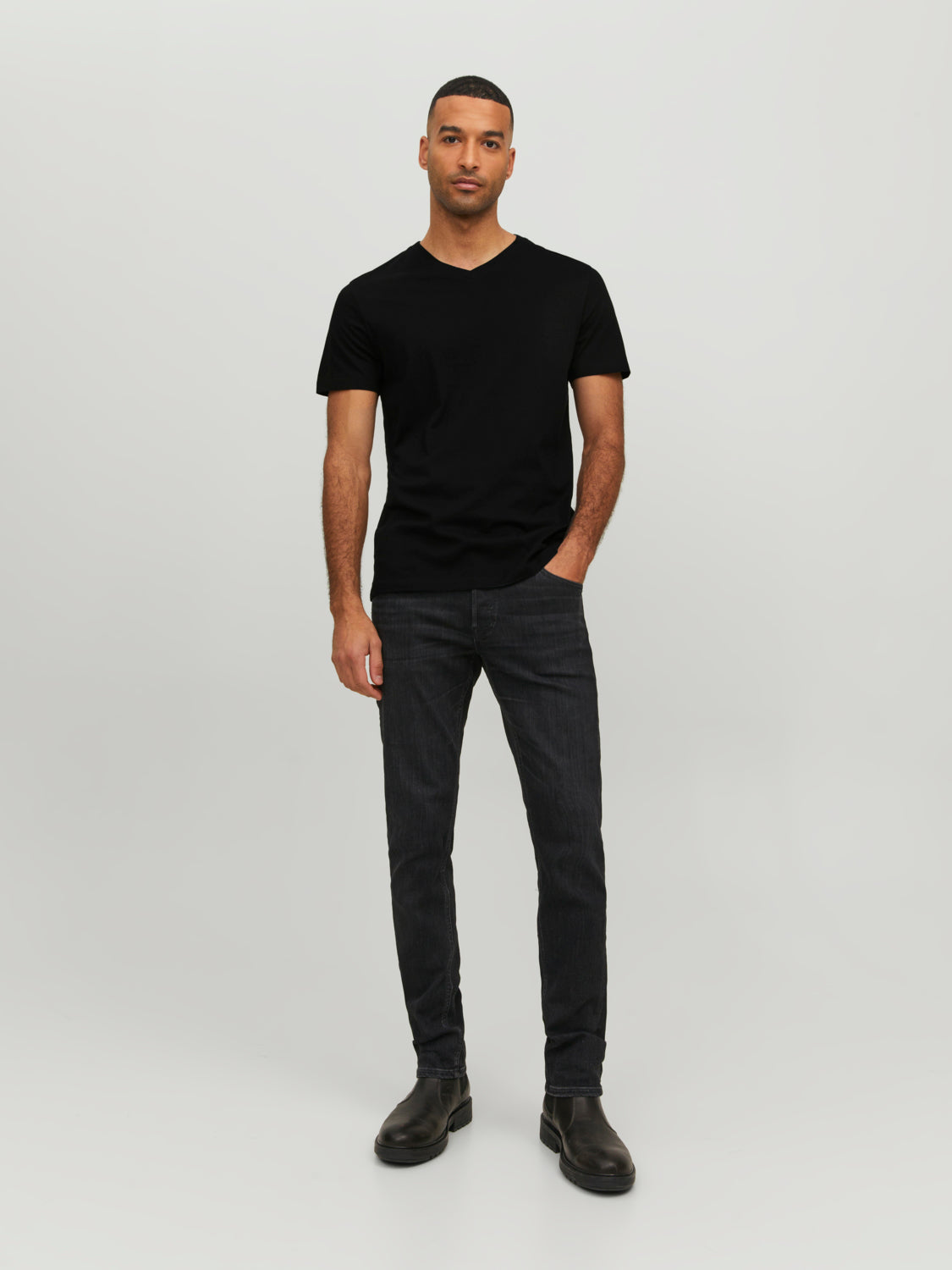 JJEORGANIC T-Shirt - Black