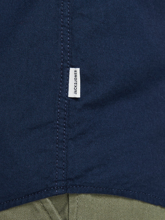 JJEOXFORD Shirts - Navy Blazer