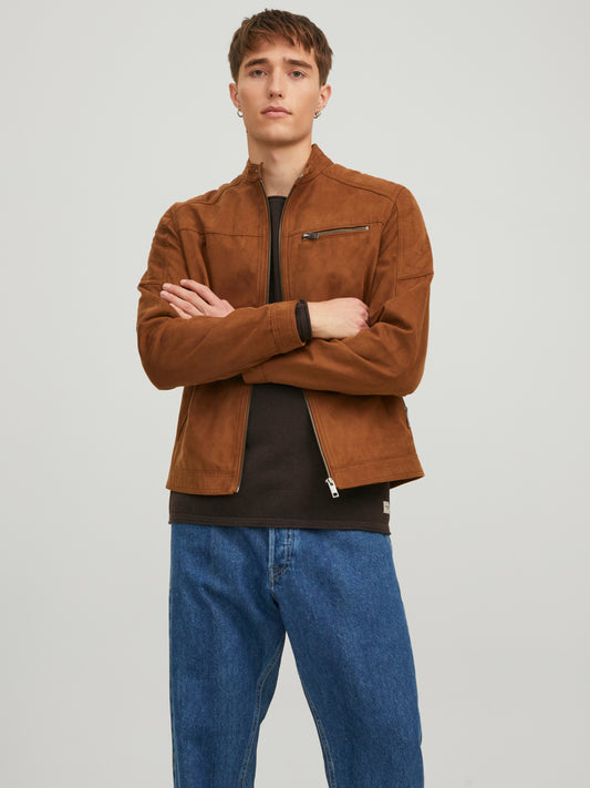 JJEROCKY Jacket - Cognac