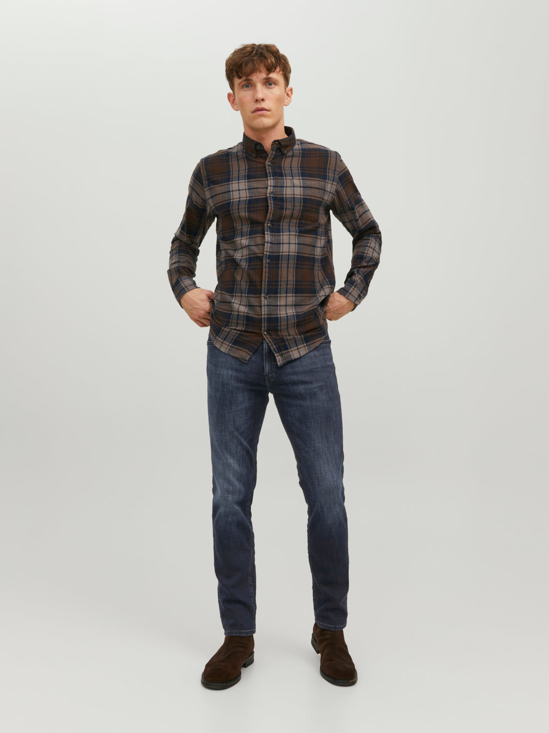 JJICLARK Jeans - Blue Denim