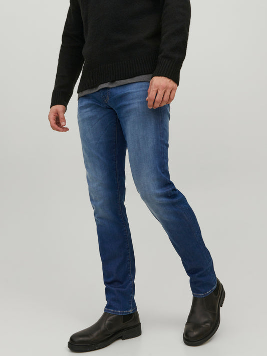 JJIGLENN Jeans - Blue Denim