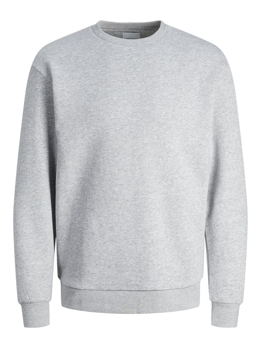 JJEBRADLEY Sweat - Light Grey Melange