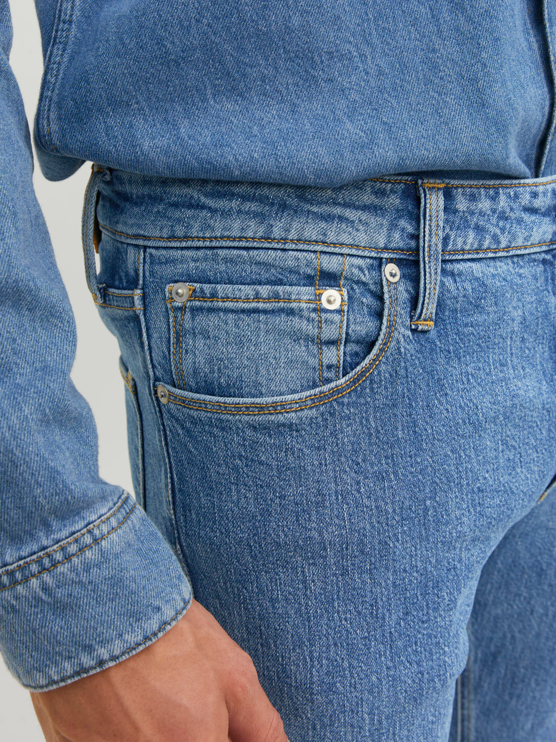 JJICLARK Jeans - Blue Denim