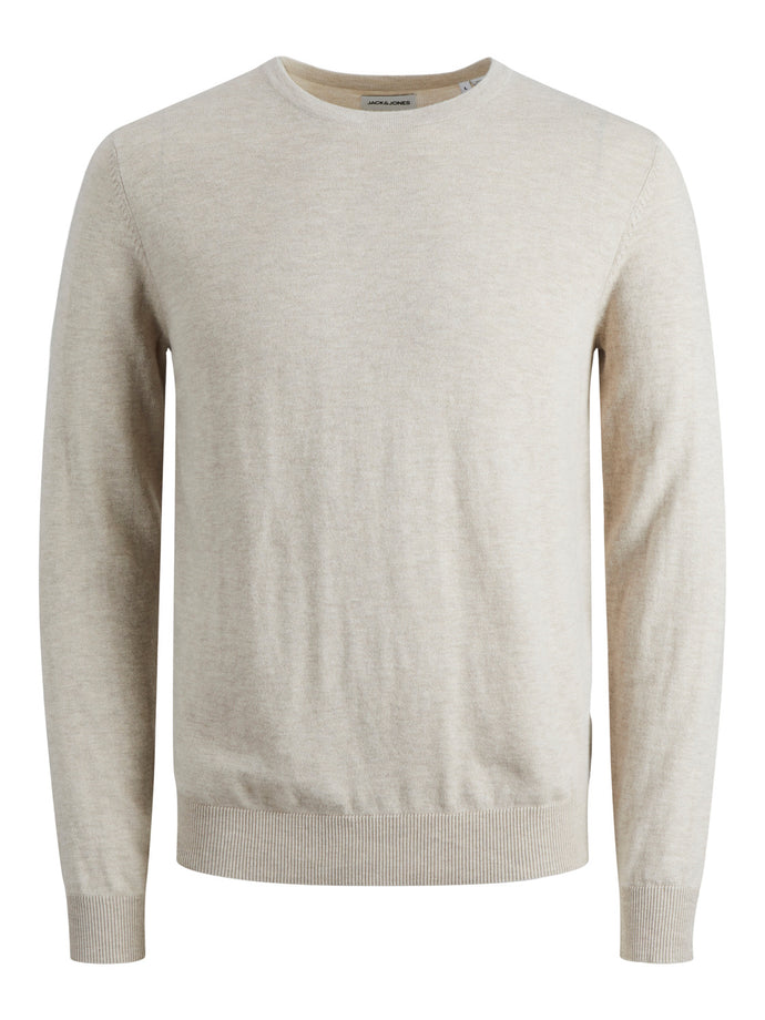 JJEEMIL Pullover - Oatmeal