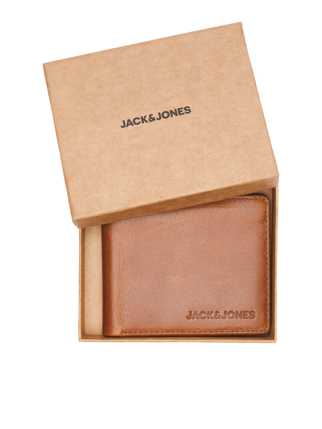 JACK & JONES | 
              JACSIDE Wallet - Cognac