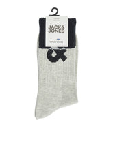 Load image into Gallery viewer, JACATHLETIC Socks - Light Grey Melange

