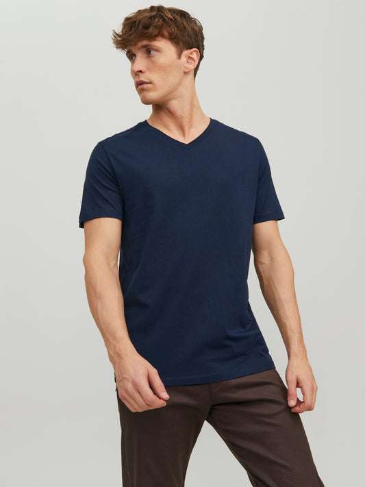 JJEORGANIC T-Shirt - Navy Blazer