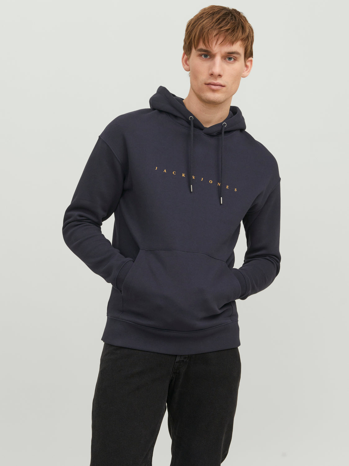 JACK & JONES | 
              JJESTAR Sweat - Dark Navy