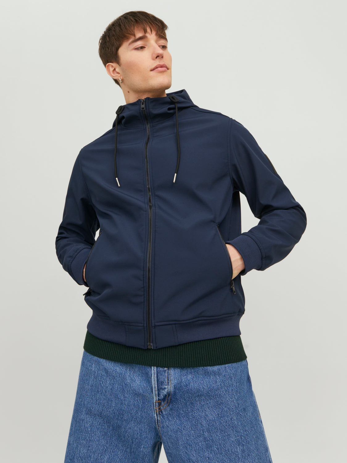 JJEBASIC Jacket - Navy Blazer