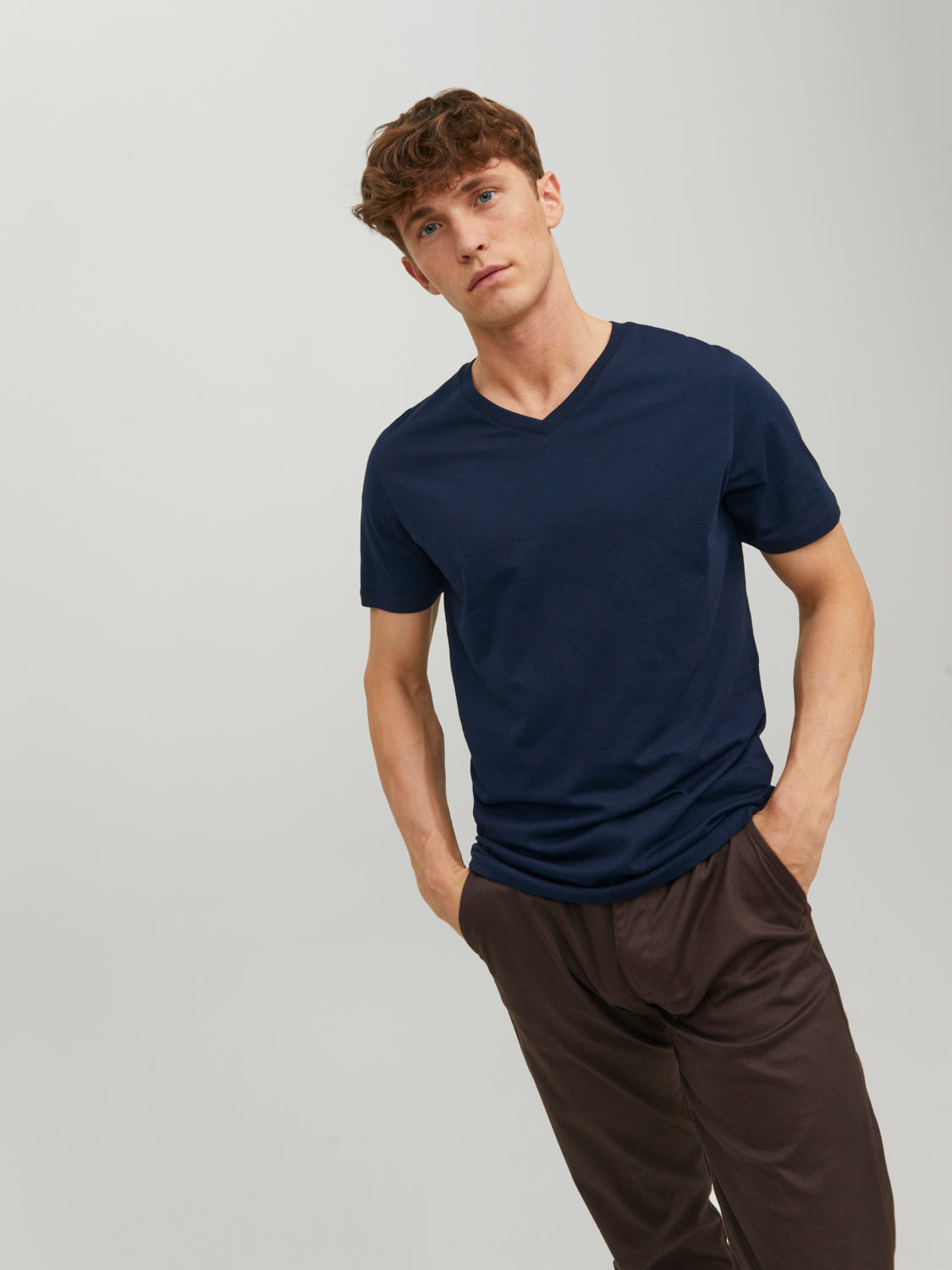 JJEORGANIC T-Shirt - Navy Blazer