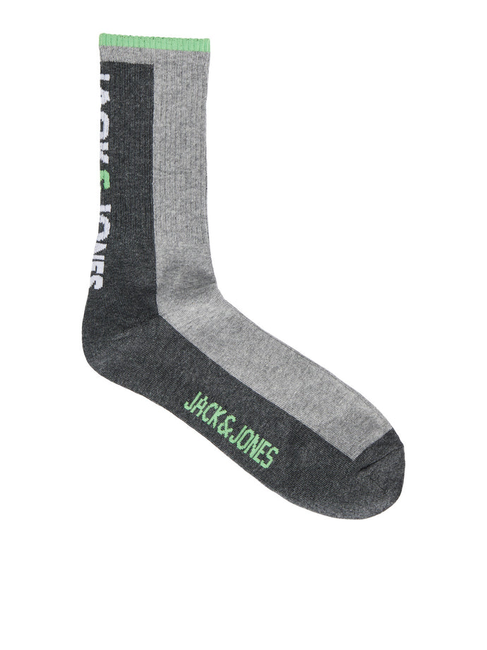 JACATHLETIC Socks - Light Grey Melange