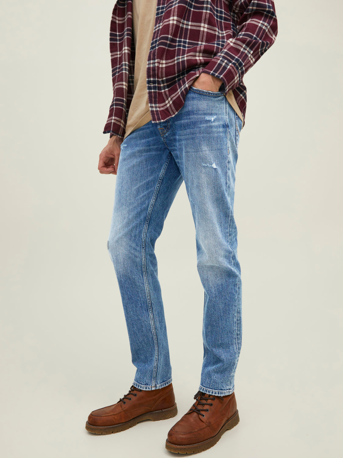 JACK & JONES | 
              JJIMIKE Jeans - Blue Denim