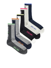 Load image into Gallery viewer, JACATHLETIC Socks - Light Grey Melange
