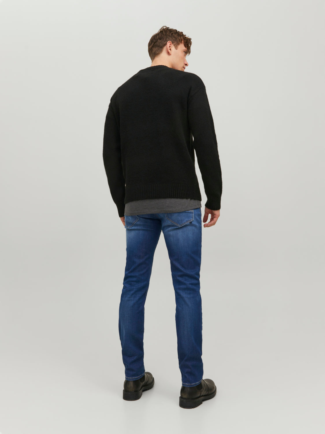 JJIGLENN Jeans - Blue Denim