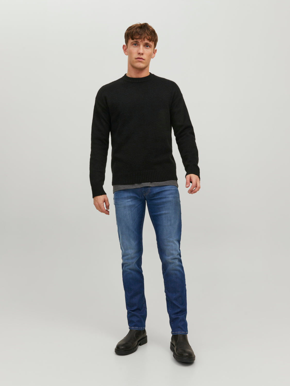 JJIGLENN Jeans - Blue Denim