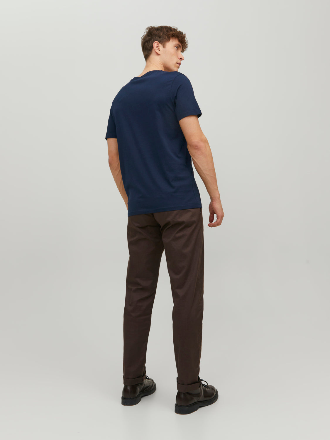 JJEORGANIC T-Shirt - Navy Blazer