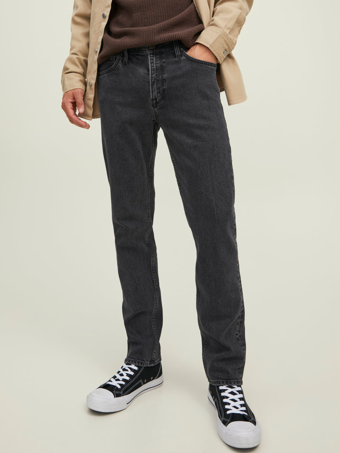 JACK & JONES | 
              JJICLARK Jeans - Black Denim