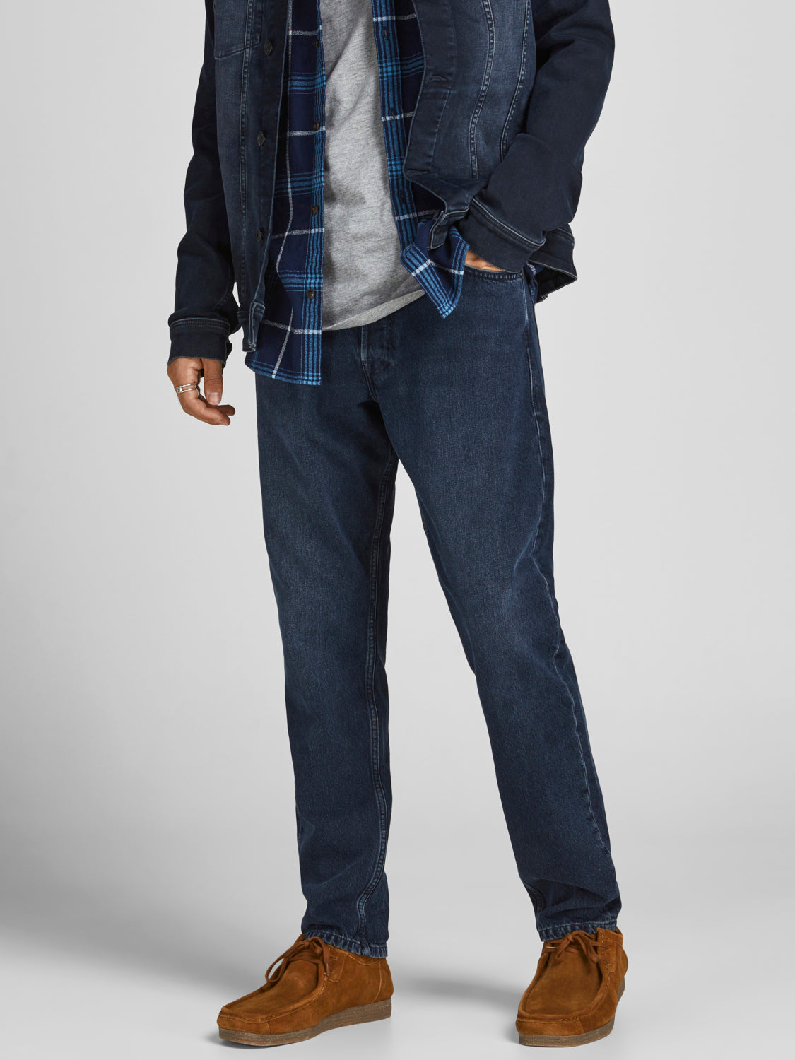 JACK & JONES | 
              JJICHRIS Jeans - Blue Denim