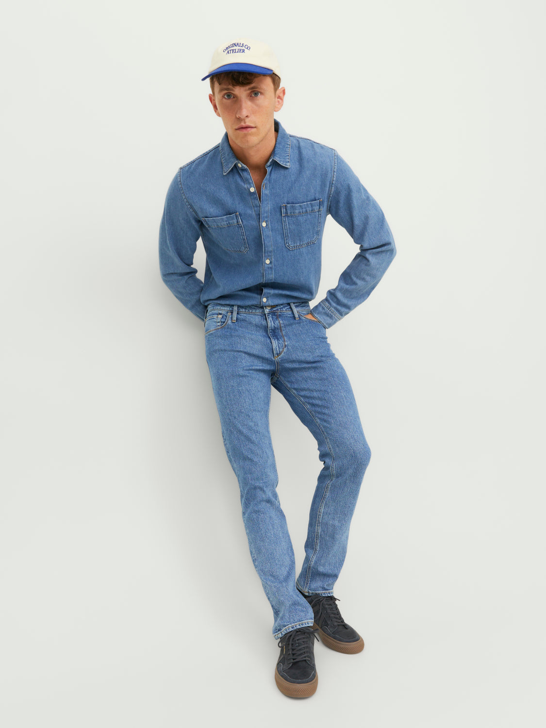 JJICLARK Jeans - Blue Denim