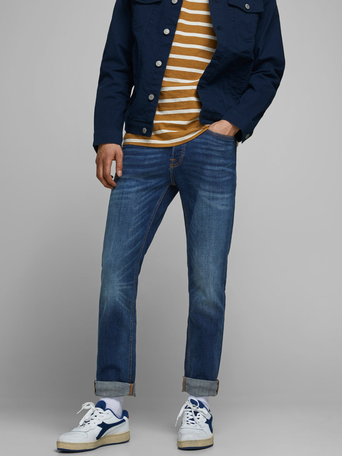 JACK & JONES | 
              JJITIM Jeans - Blue Denim