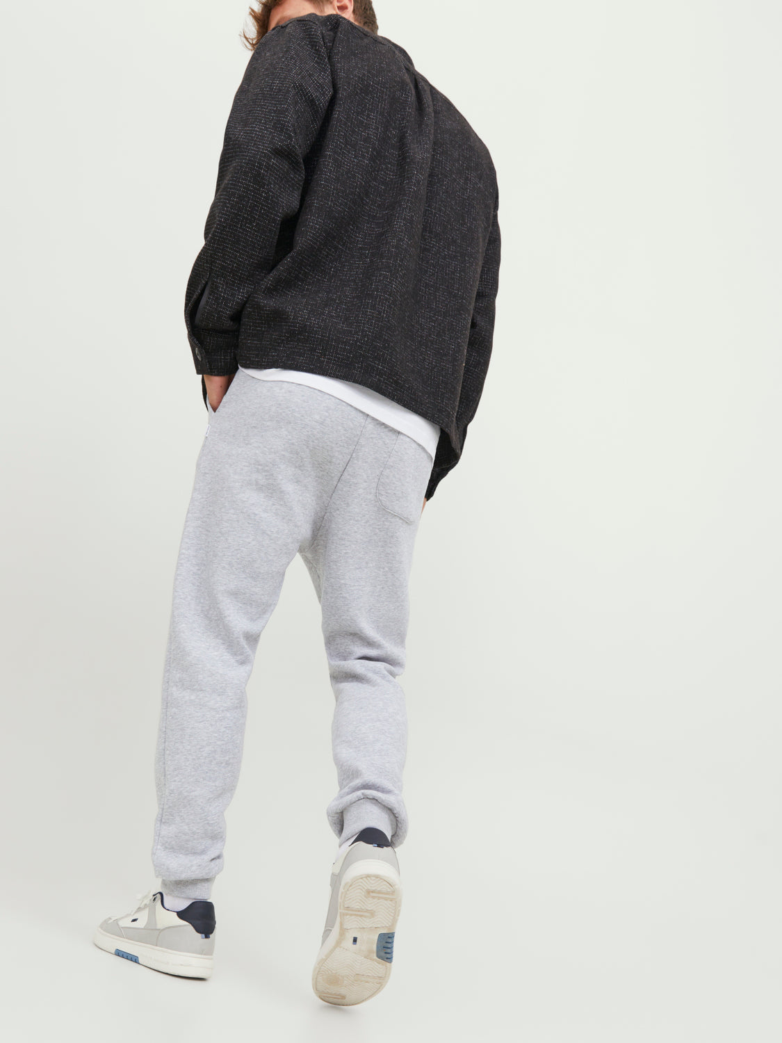 JPSTGORDON Pants - Light Grey Melange