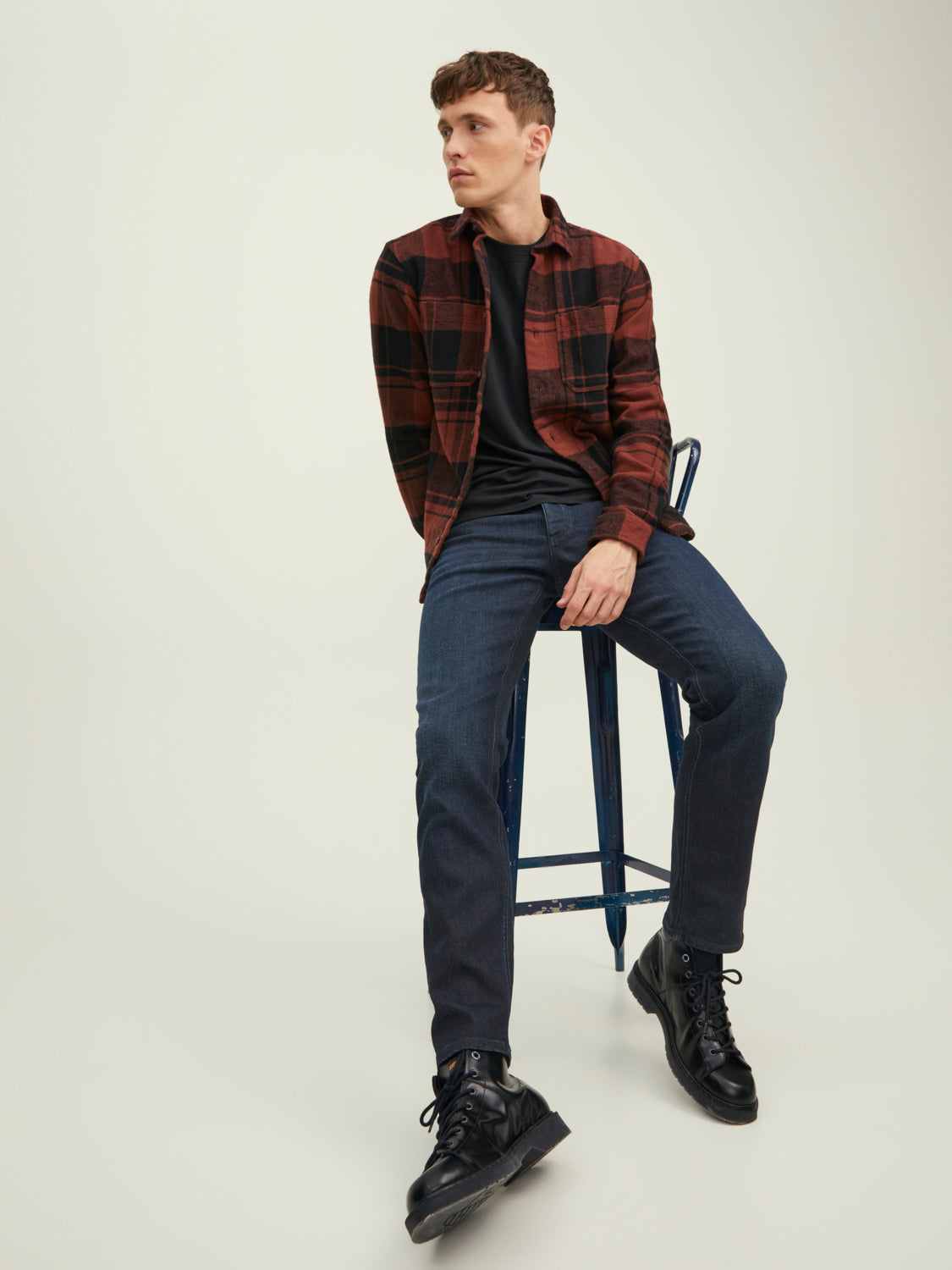 JJICLARK Jeans - Blue Denim