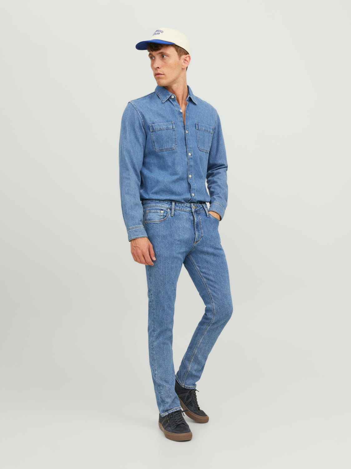 JJICLARK Jeans - Blue Denim