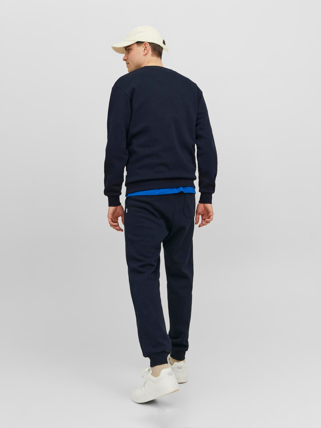 JJEBRADLEY Sweat - Navy Blazer