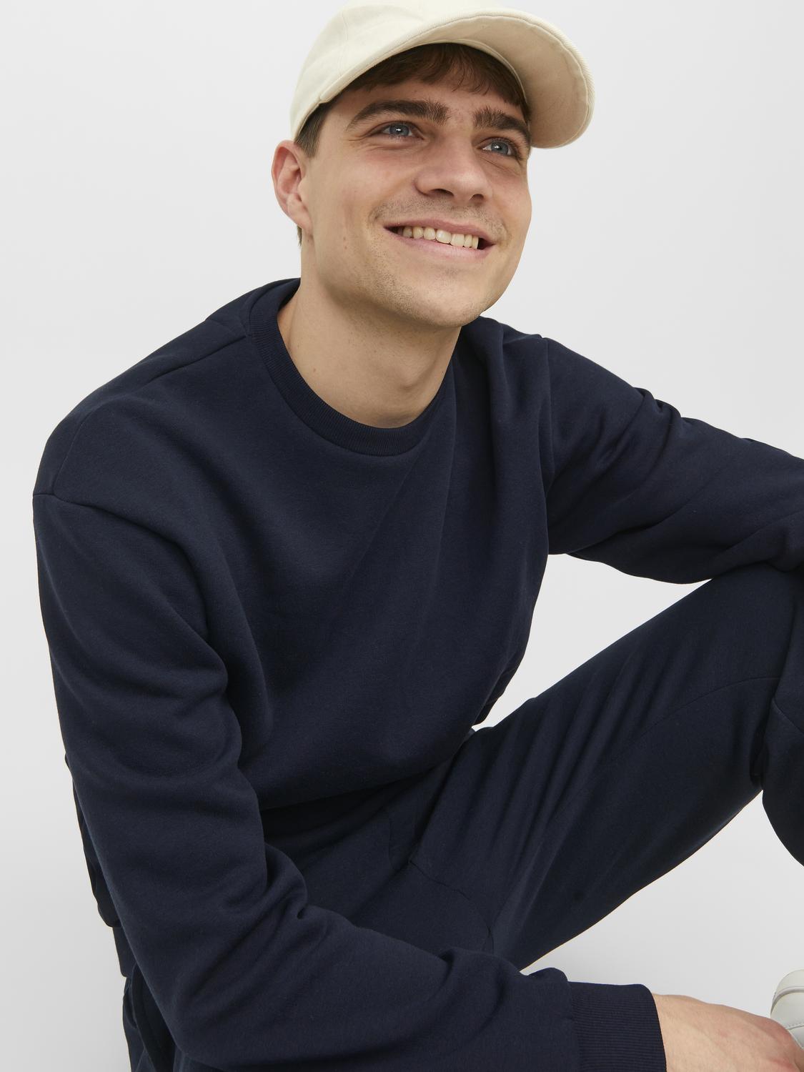 JJEBRADLEY Sweat - Navy Blazer