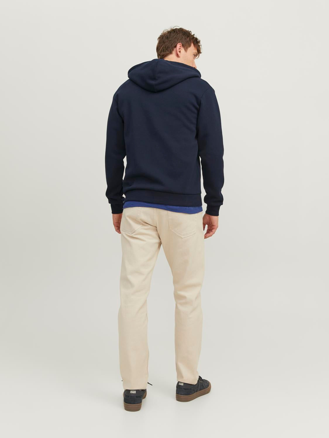 JJEBRADLEY Sweat - Navy Blazer