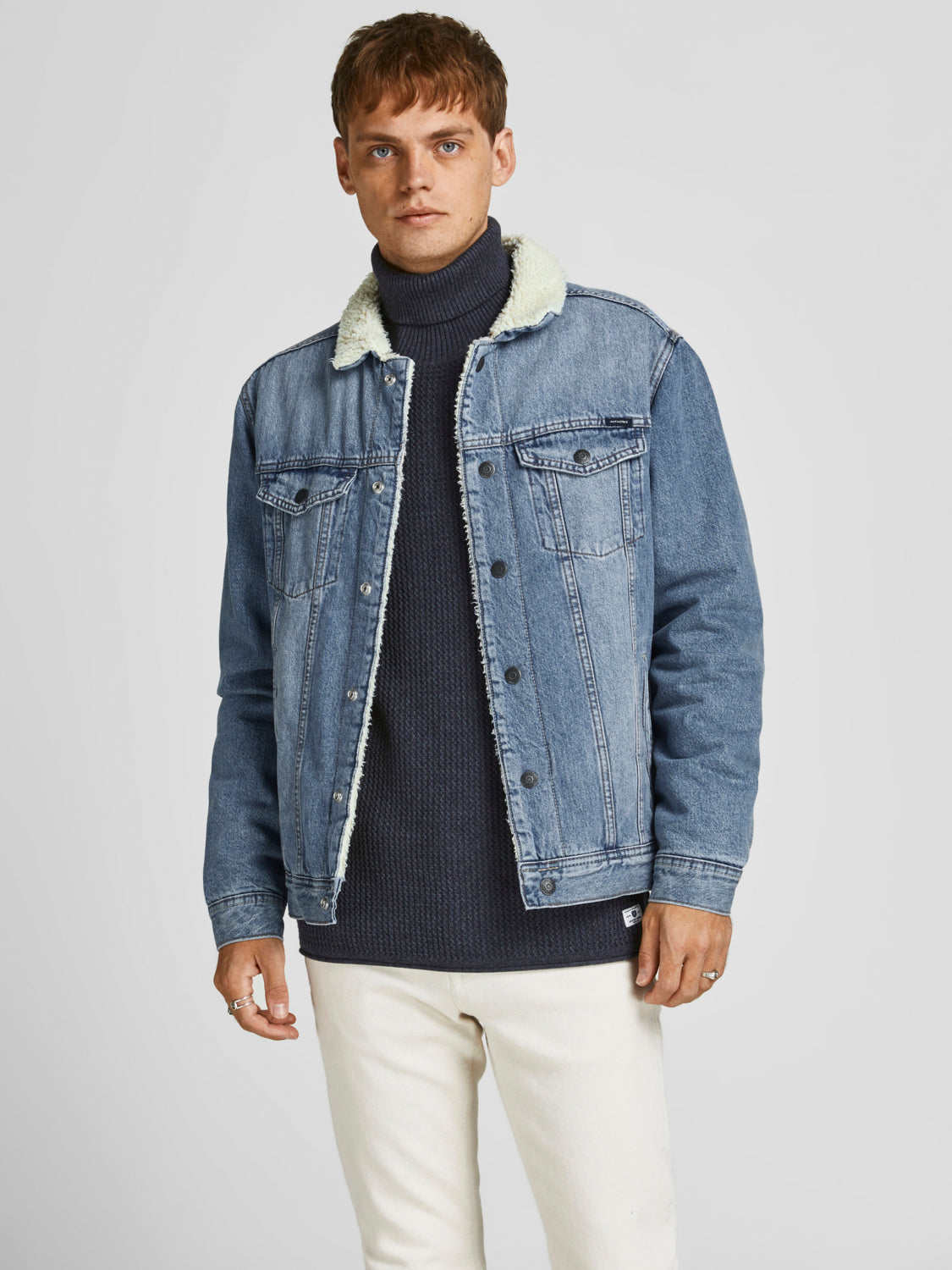 JACK & JONES | 
              JJIJEAN Jacket - Blue Denim