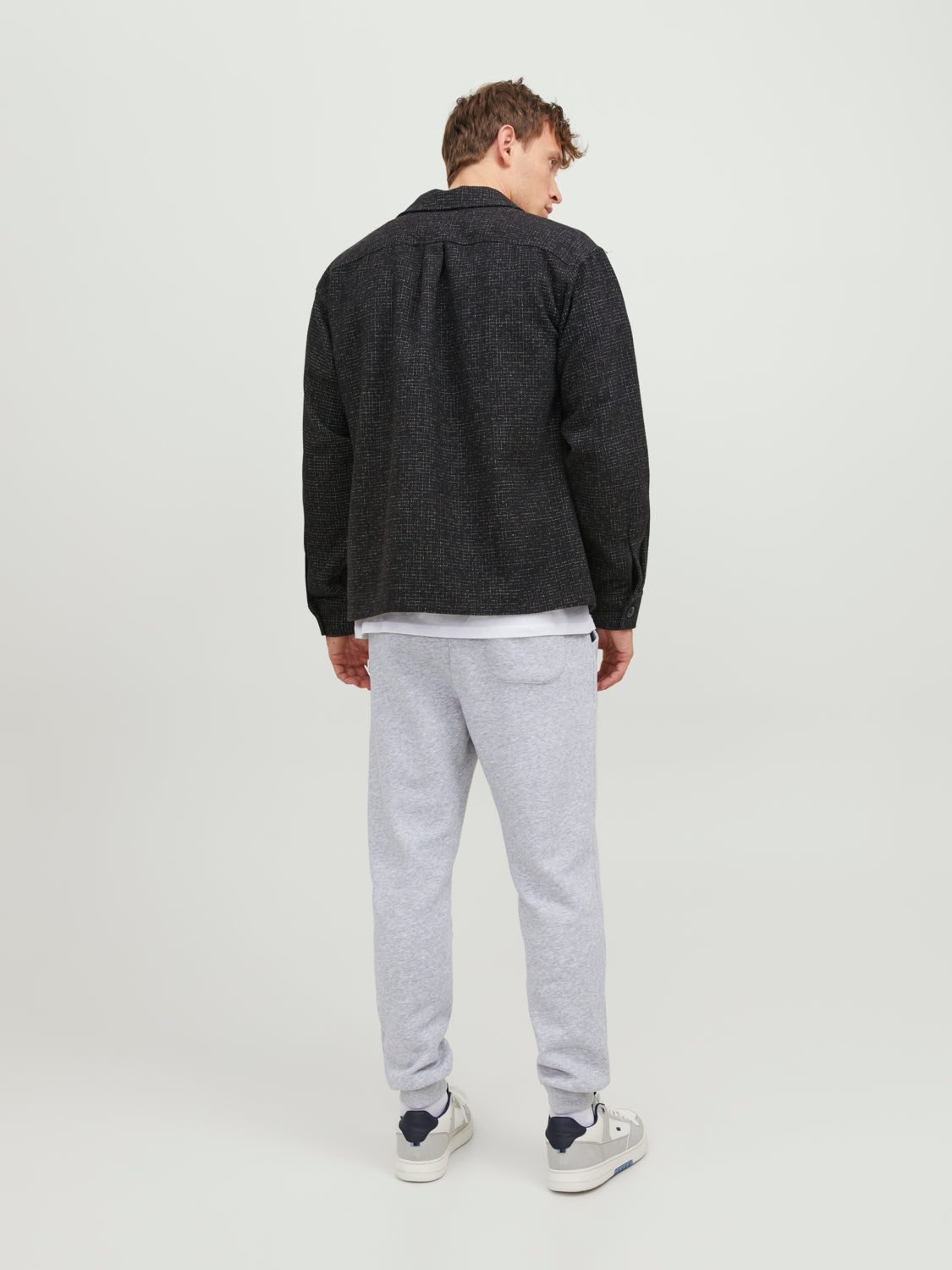 JPSTGORDON Pants - Light Grey Melange