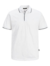 Load image into Gallery viewer, JPRBLAPORTER Polo Shirt - White
