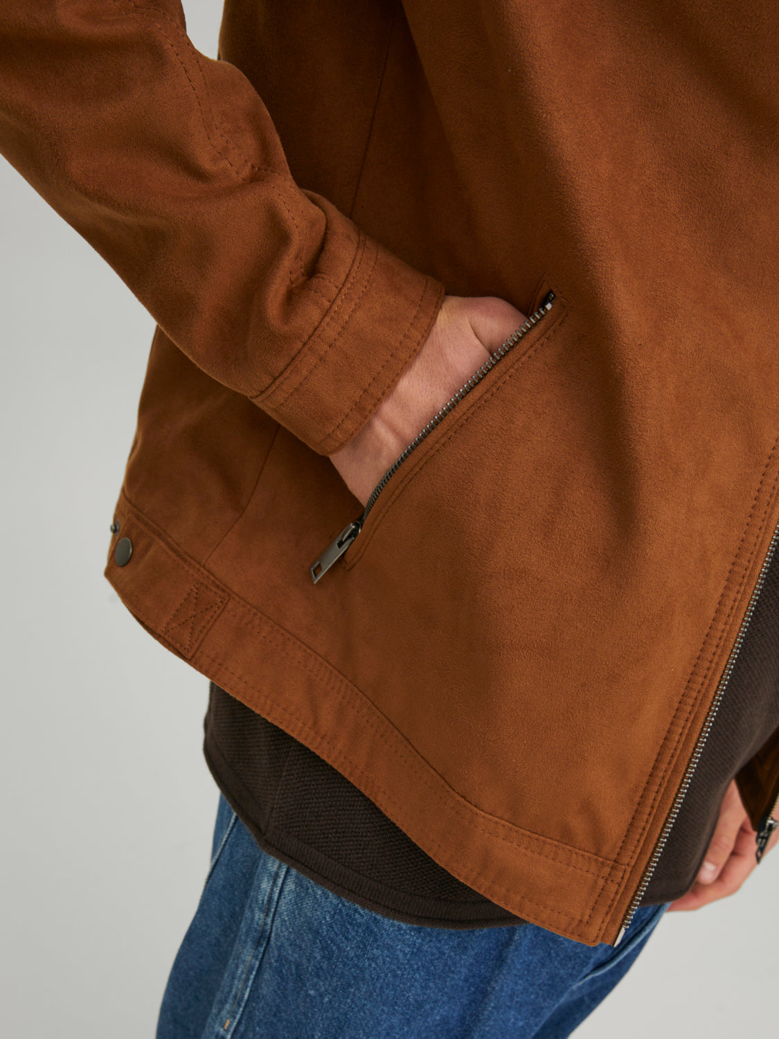 JJEROCKY Jacket - Cognac