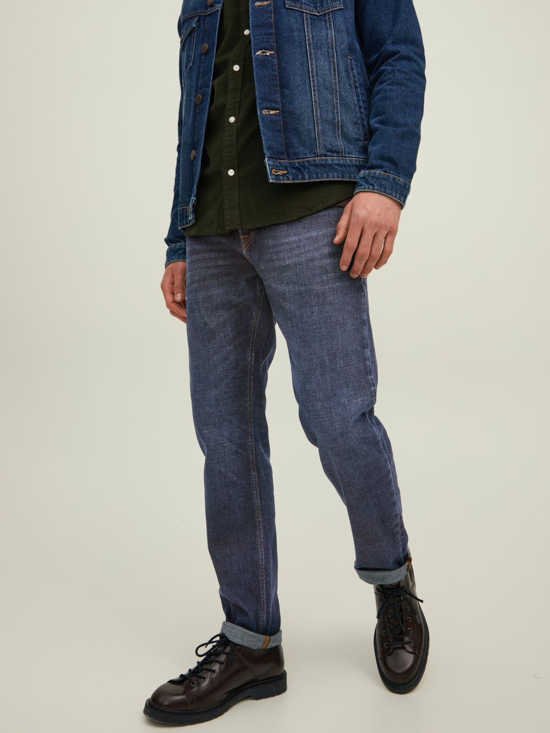 JACK & JONES | 
              JJIMIKE Jeans - Blue Denim