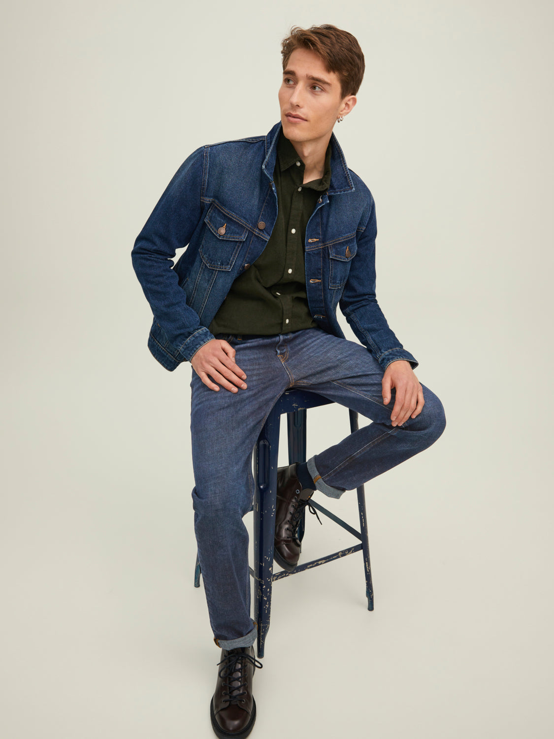 JJIMIKE Jeans - Blue Denim