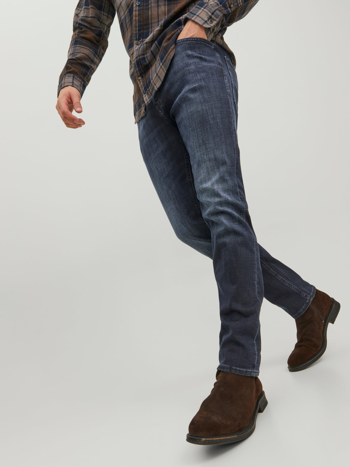 JJICLARK Jeans - Blue Denim
