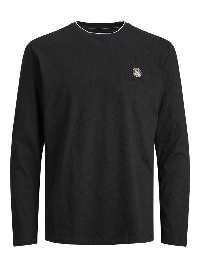 JPRBLURUBBER T-Shirt - Black